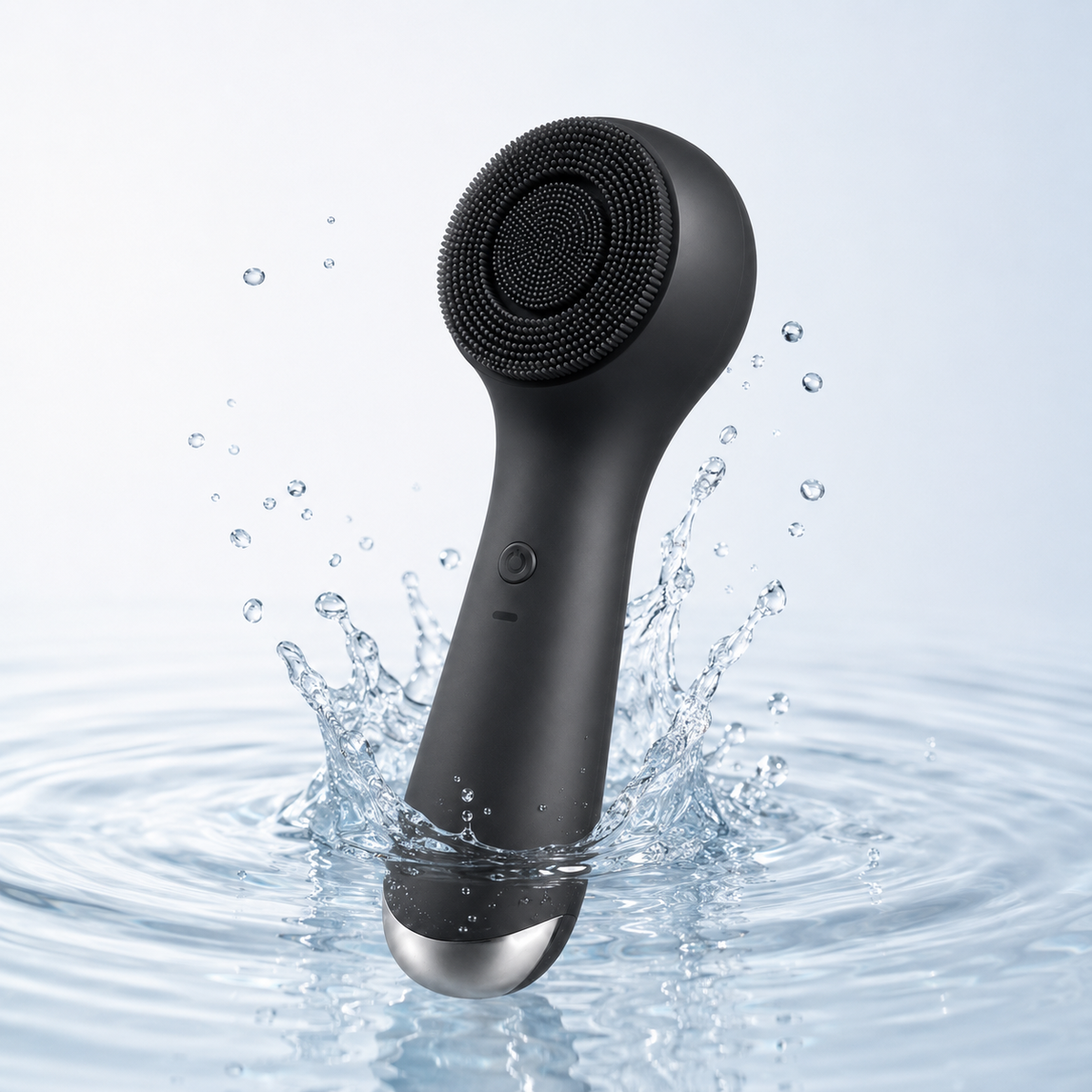Nettoyage du visage avec la brosse BodyWash